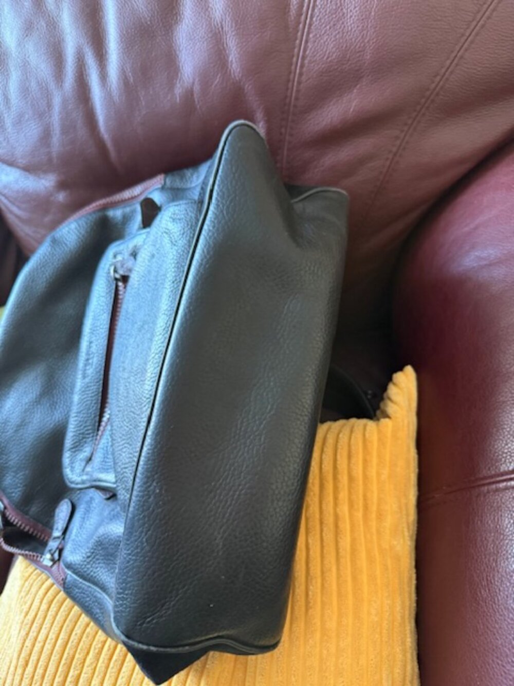 Coach Gothic Leather Backpack - Picture 6 of 9